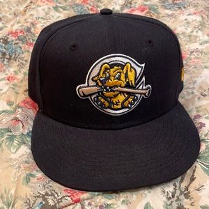 MiLB Charleston Riverdogs Minor League Baseball New Era hat size 7 1/2